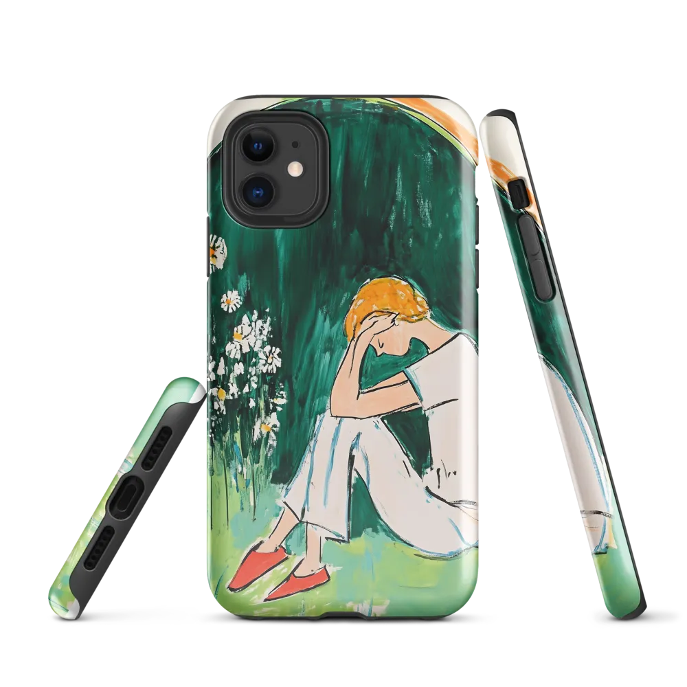 Silent Sorrow | Phone Case |  11 | Tough Case | Glossy