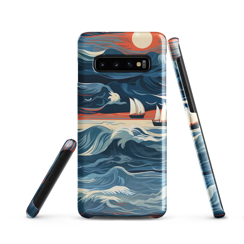 Ocean Whispers: A Voyage at Dusk