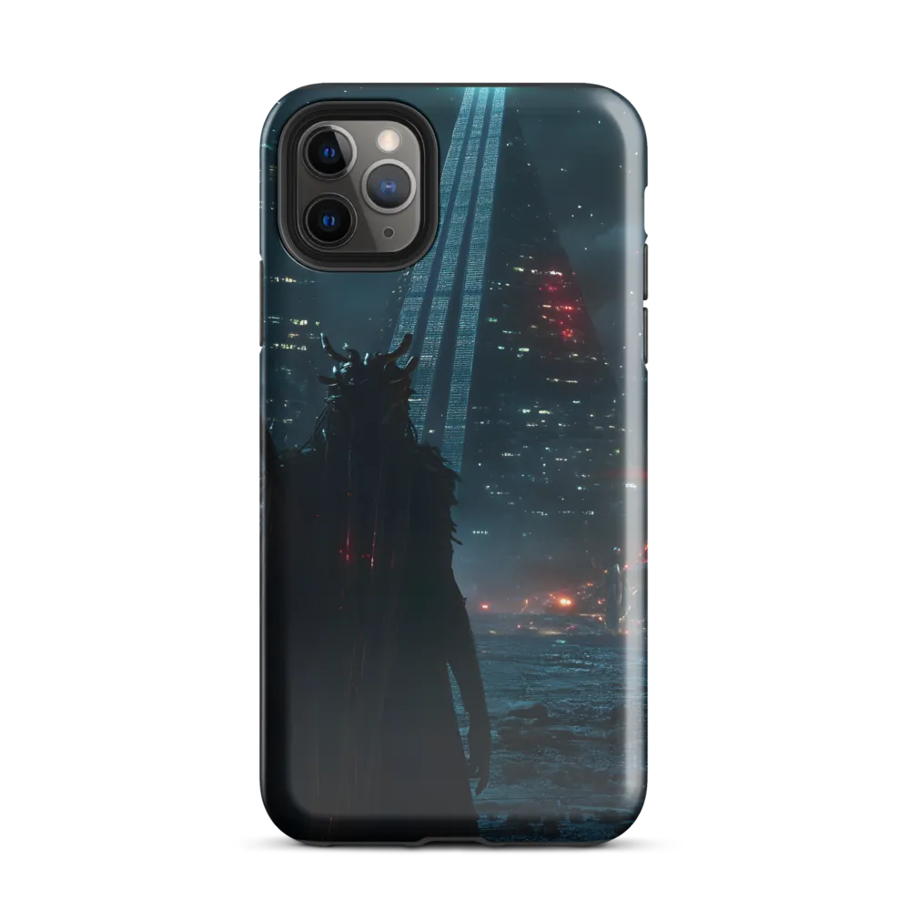 The Guardian of the Neon City | Phone Case |  11 Pro Max | Tough Case | Glossy