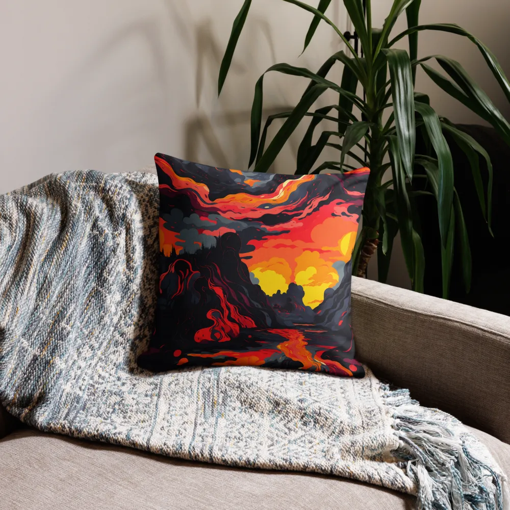 Eruption of Colors | Pillow Case | 18″×18″