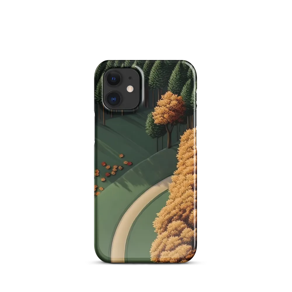 Autumn's Embrace | Phone Case |  12 Mini | Snap Case | Glossy