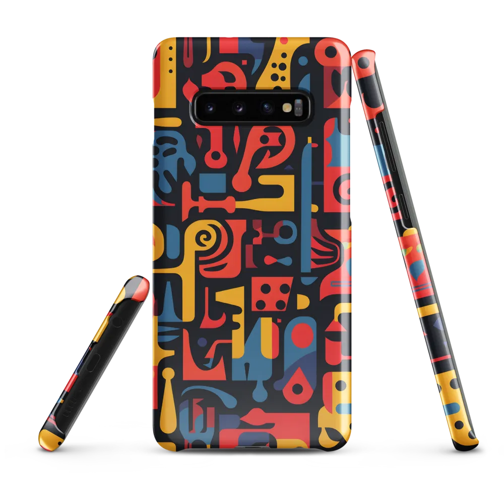 Mosaic of Playful Patterns | Phone Case |  S10 Plus | Snap Case | Glossy