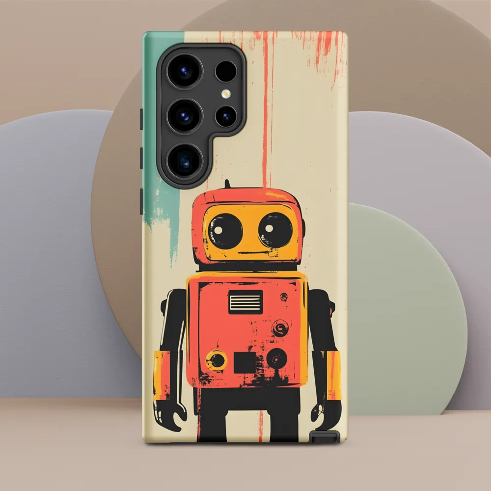 Retro Robot Charm