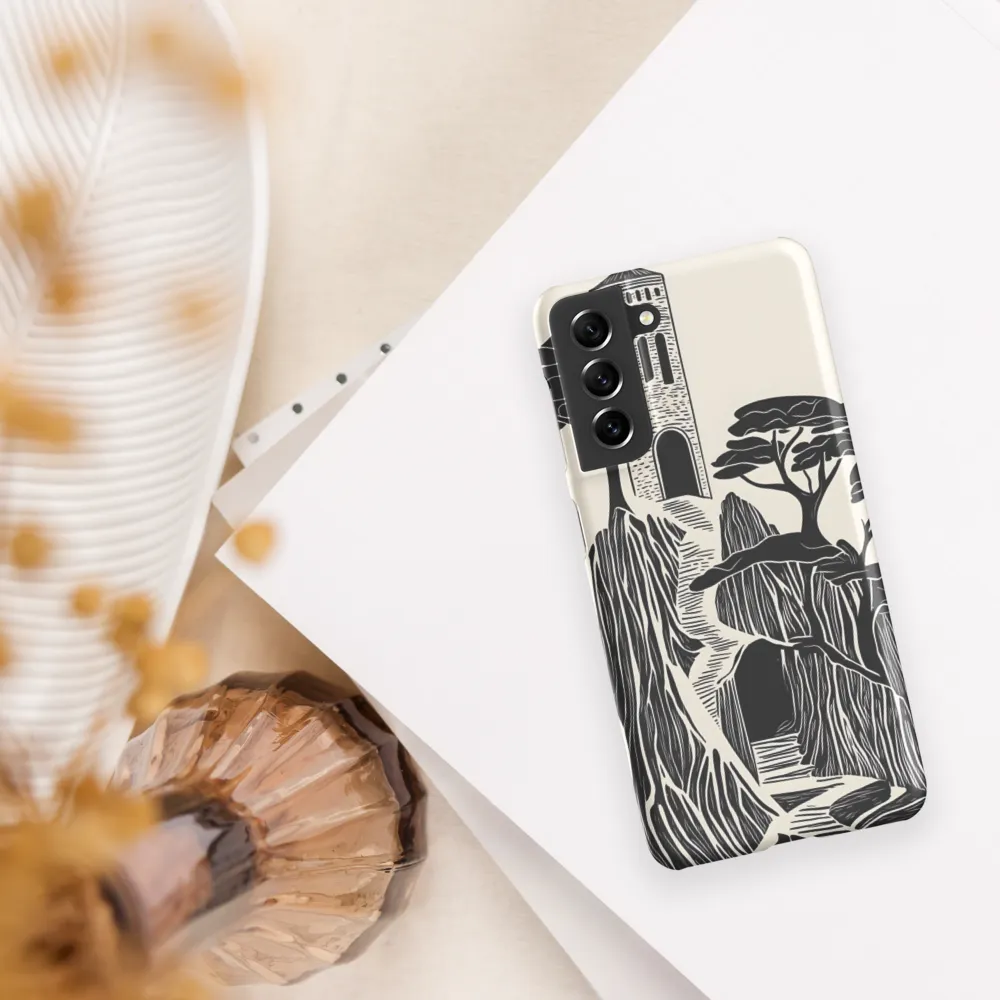 Echoes of a Mystical Tower | Phone Case |  S21 | Snap Case | Matte