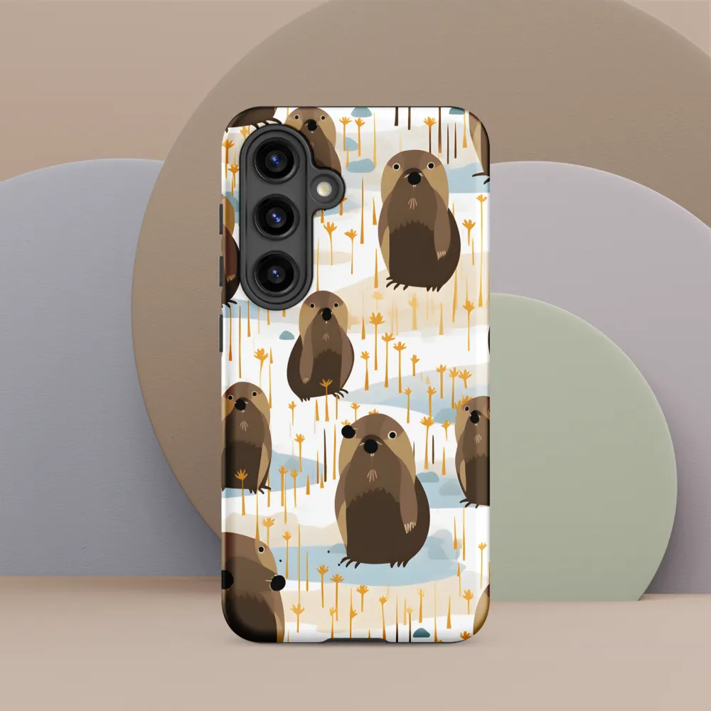 Whimsical Waters: A Celebration of Otters and Seals