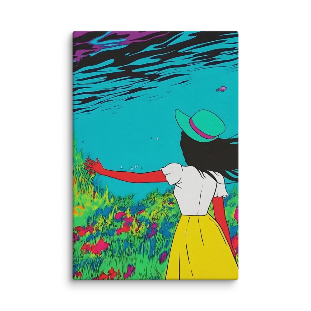 Whimsical Encounter | Canvas | 32″×48″