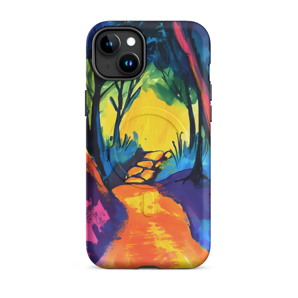 Path Through a Vibrant Forest