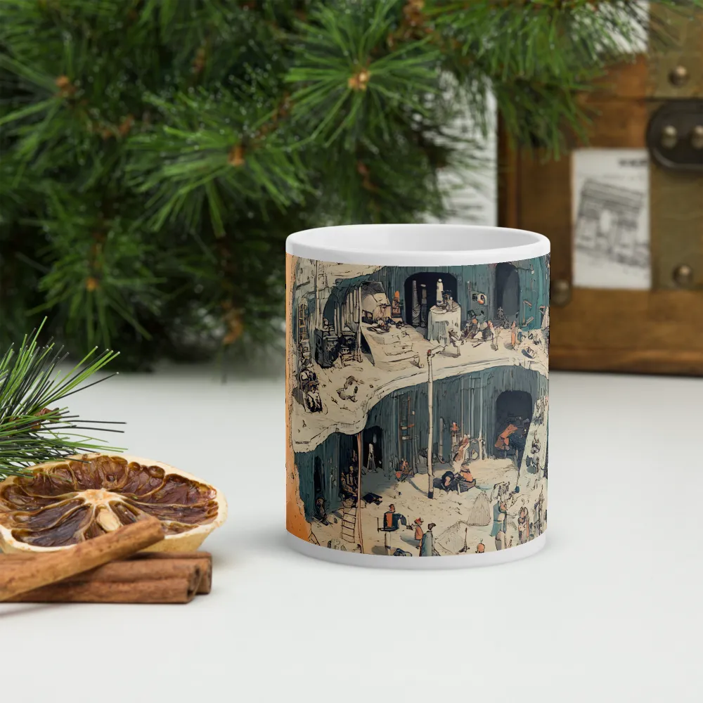 The Hollow Sphere: A Surreal Haven | Mugs | Multiple Sizes & Colors