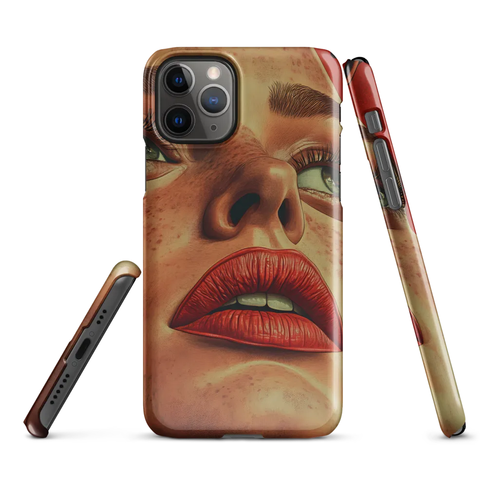 Red Intensity: A Portrait of Elegance