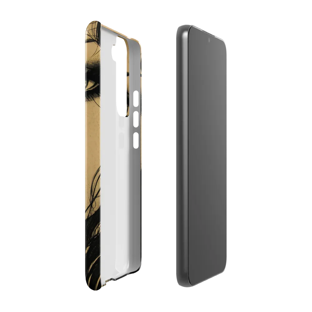 Enigmatic Gaze | Phone Case |  S22 Plus | Snap Case | Glossy