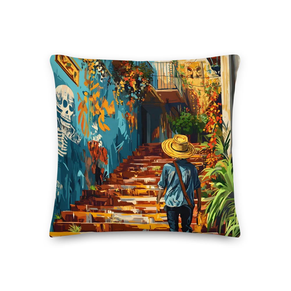 Steps to Adventure | Pillow | 18″×18″