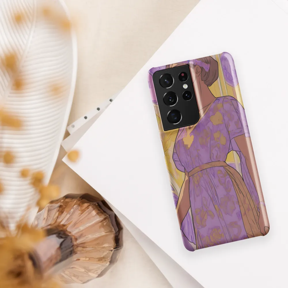 Elegance in Floral Harmony | Phone Case |  S21 Ultra | Snap Case | Matte