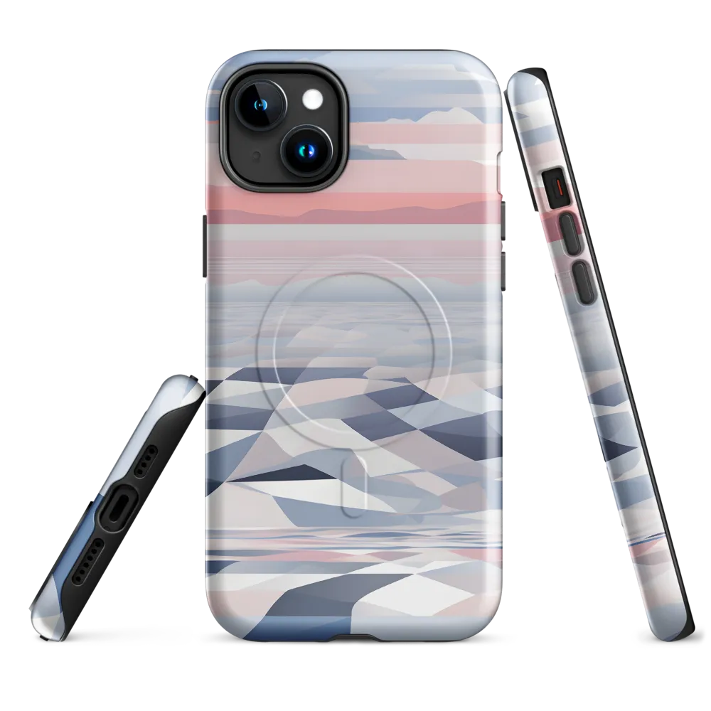 Serenity in Abstraction | Phone Case |  15 Plus | MagSafe® Tough Case | Glossy