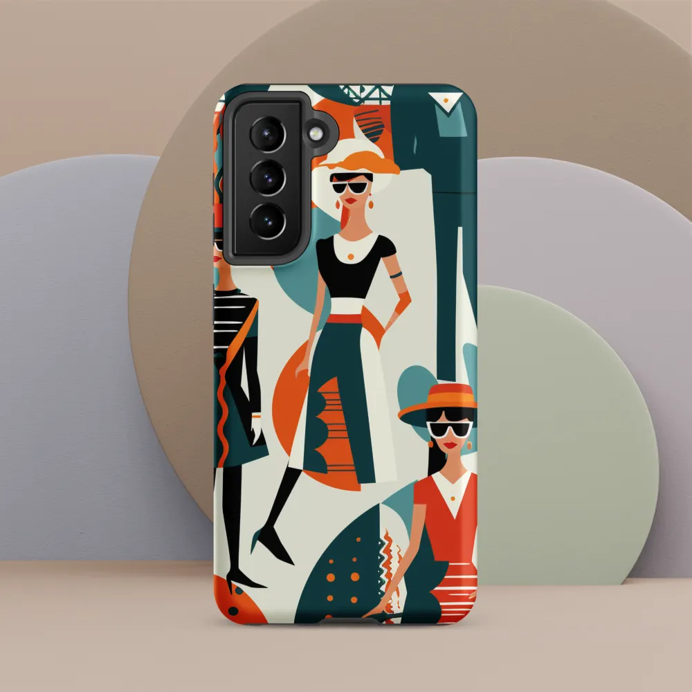 Chic Figures in Pop Art