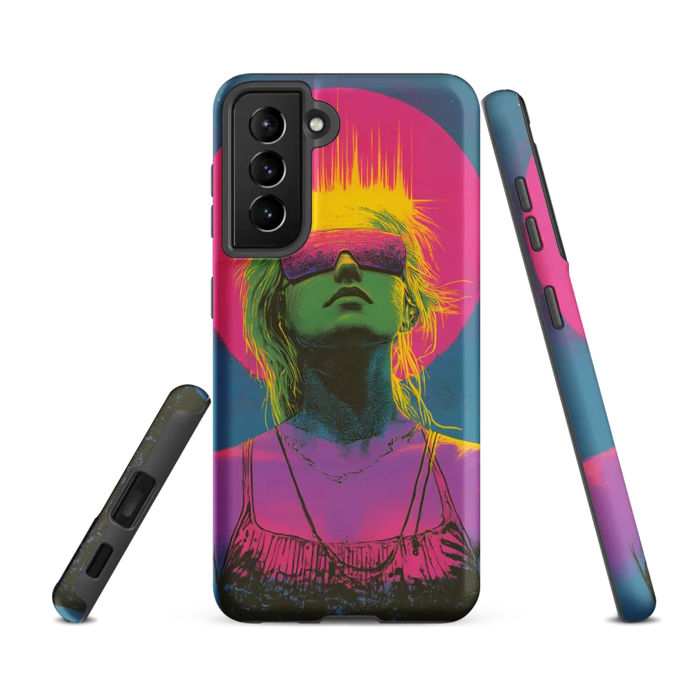 Neon Dreams: Portrait of a Modern Muse
