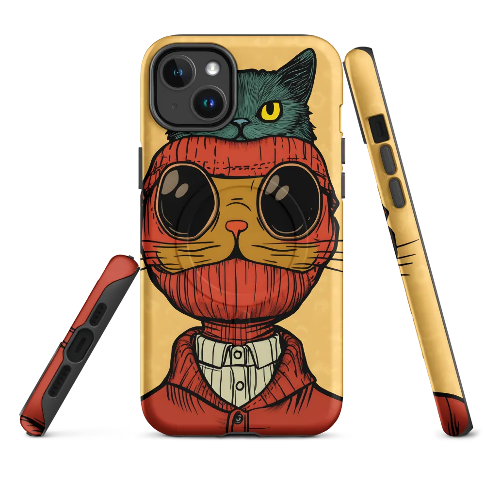 Whimsical Fusion: Cat and Human