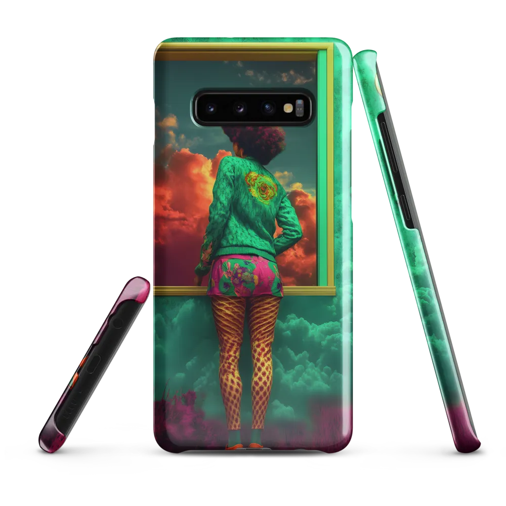 Gazing Through a Dream | Phone Case |  S10 Plus | Snap Case | Glossy