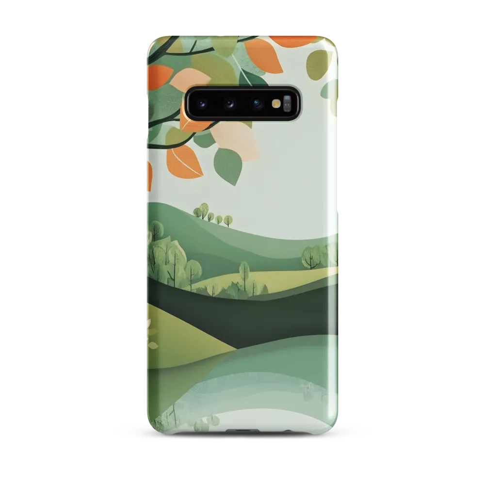 Autumn's Reflection | Phone Case |  S10 Plus | Snap Case | Glossy