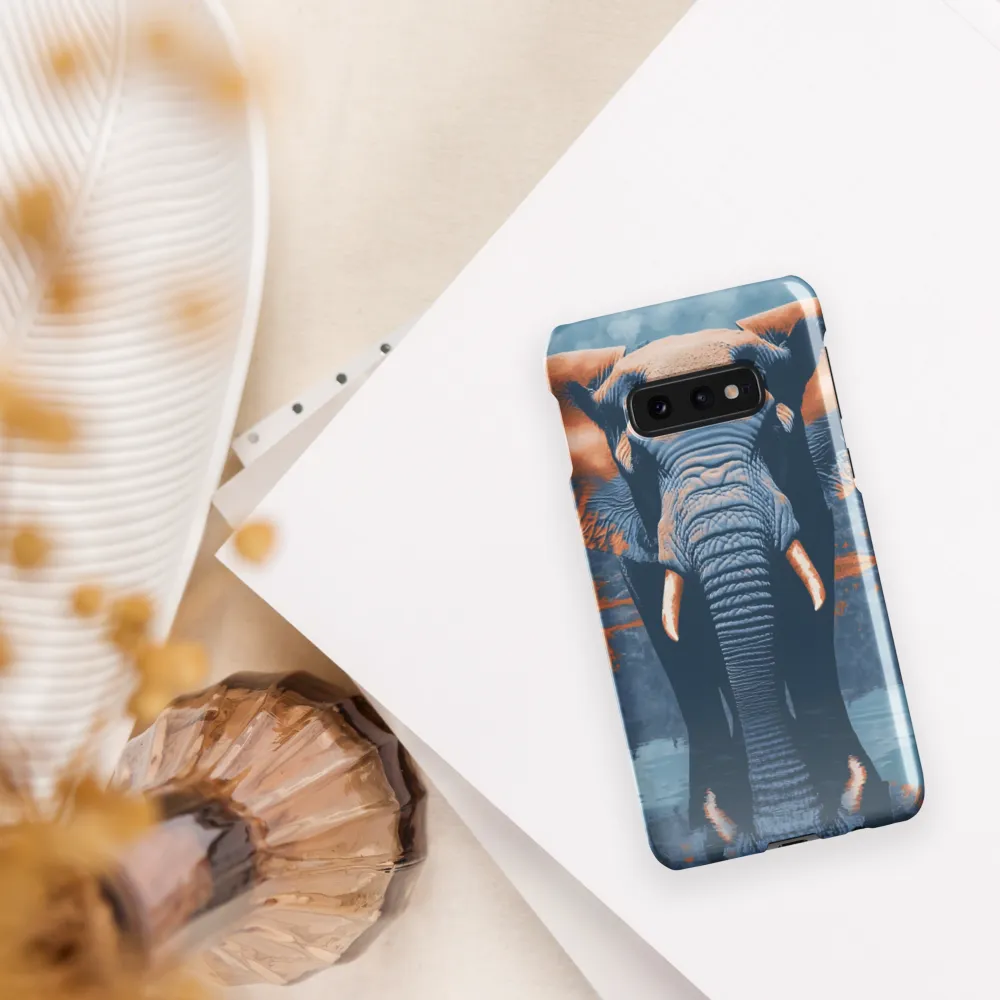 Majestic Reflection: The Elephant's Serenade