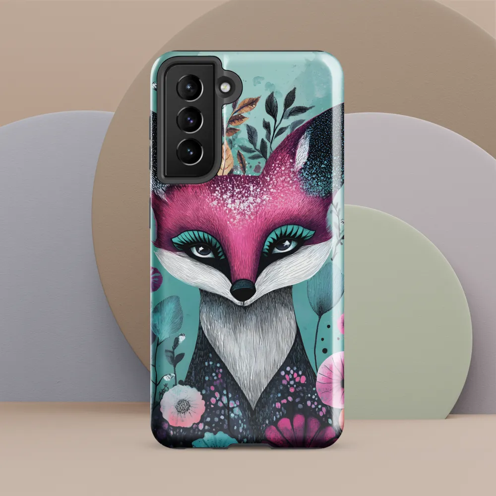Whimsical Fox Among Blossoms