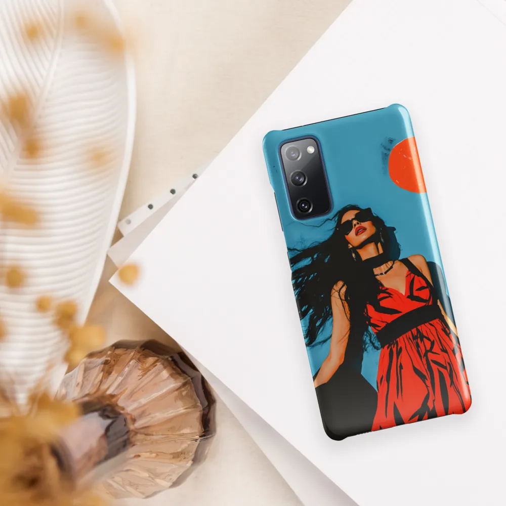 Sunset in Fashion: A Modern Portrait