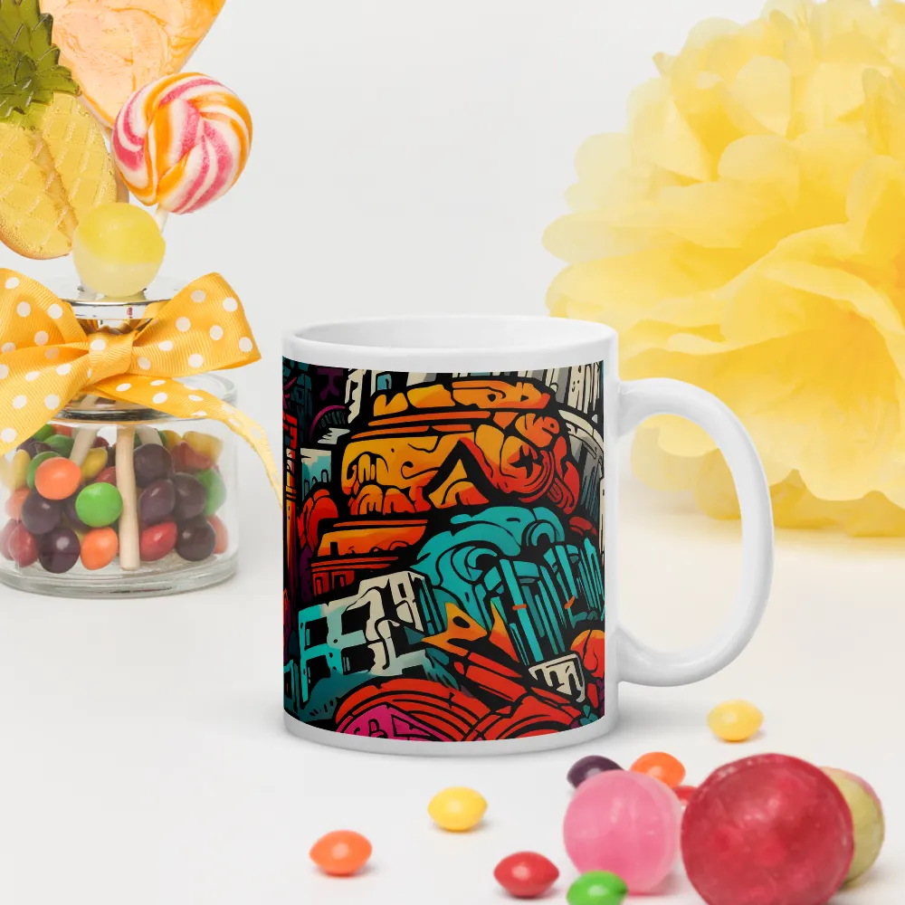 Vibrant Urban Surrealism | Mugs | Multiple Sizes & Colors