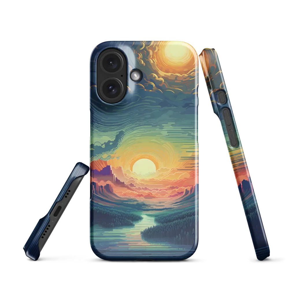 Elysium at Dusk | Phone Case |  16 | Snap Case | Glossy