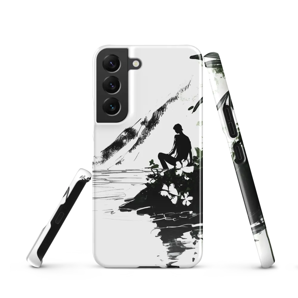 Contemplation by the Water | Phone Case |  S22 | Snap Case | Glossy