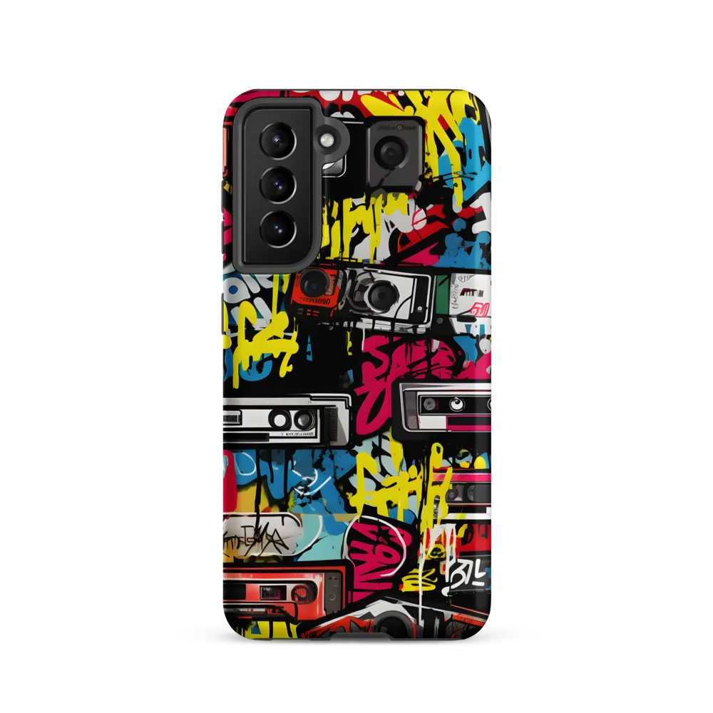 Urban Nostalgia: A Retro Cassette Explosion
