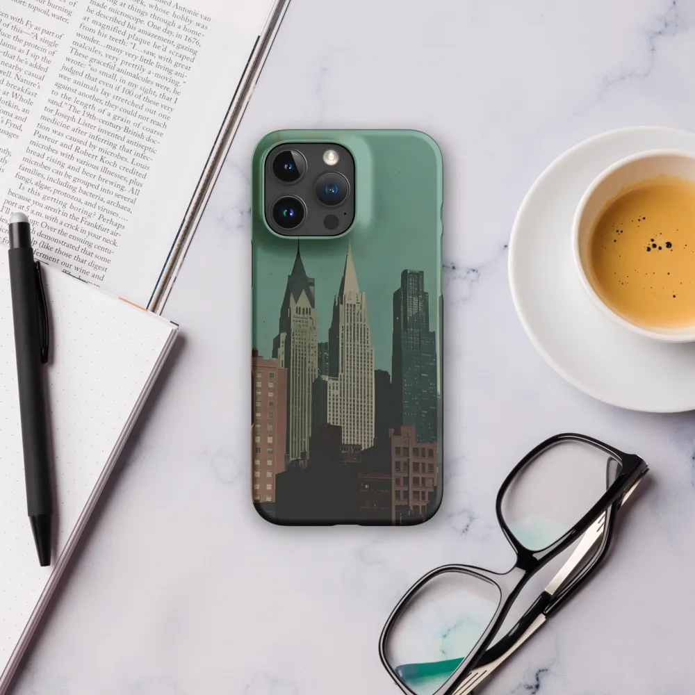 Urban Nostalgia: A Retro Cityscape