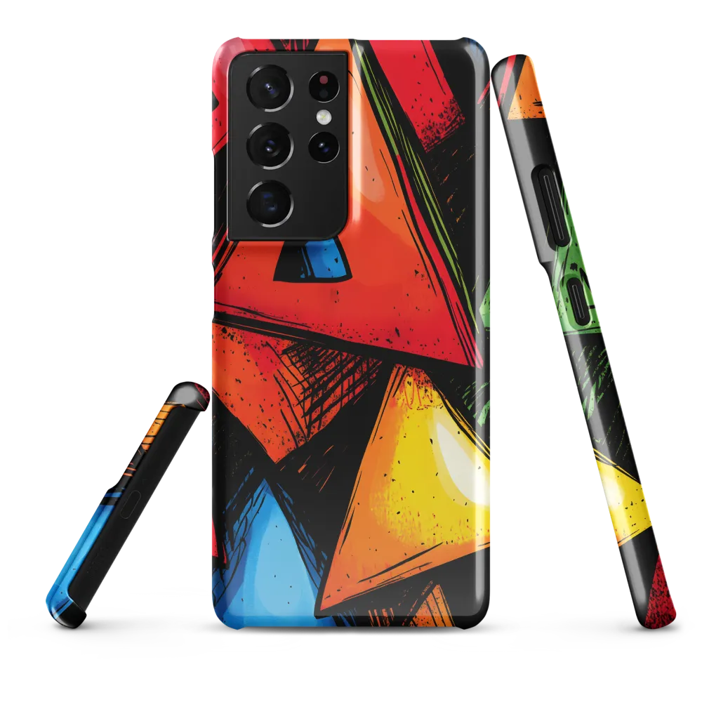 Vibrant Triangles in Abstract Harmony