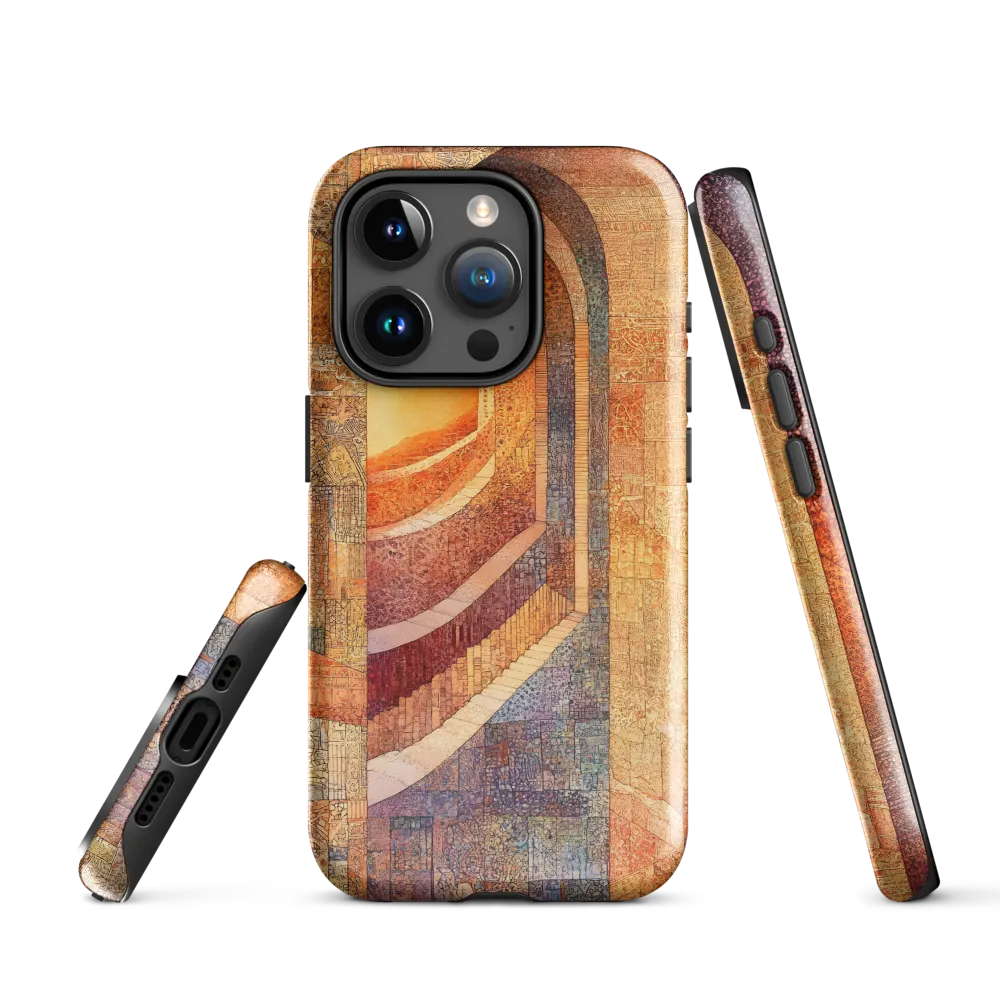 The Journey Through Shadows | Phone Case |  15 Pro | Tough Case | Glossy
