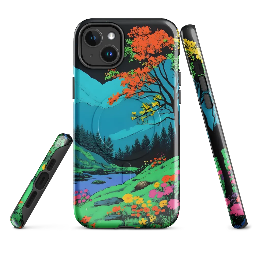 Neon Dreams: A Vibrant Landscape