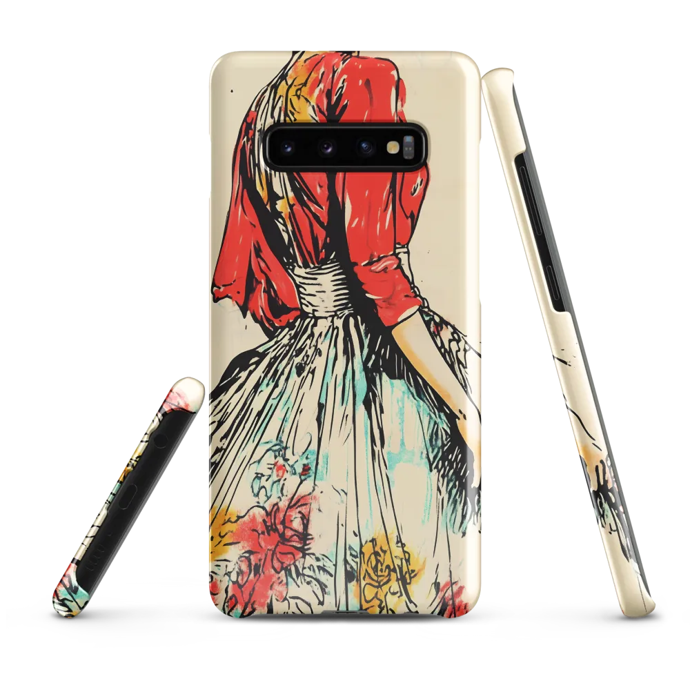 Elegance in Bloom | Phone Case |  S10 Plus | Snap Case | Glossy