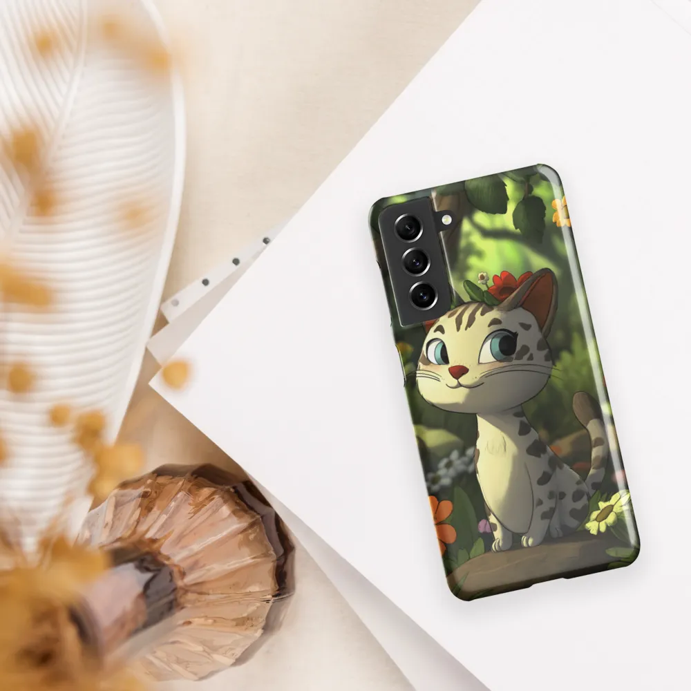 Whimsical Forest Cat