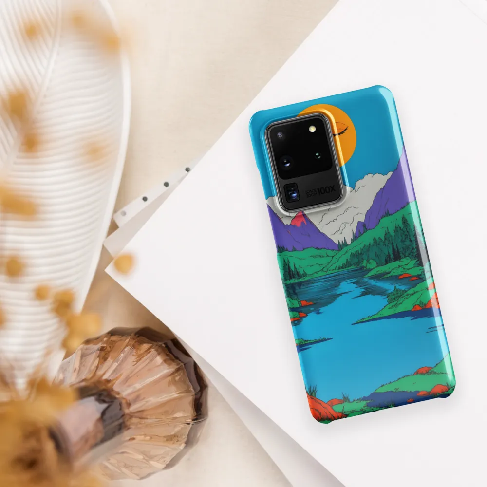 Whimsical Serenity in Vibrant Colors