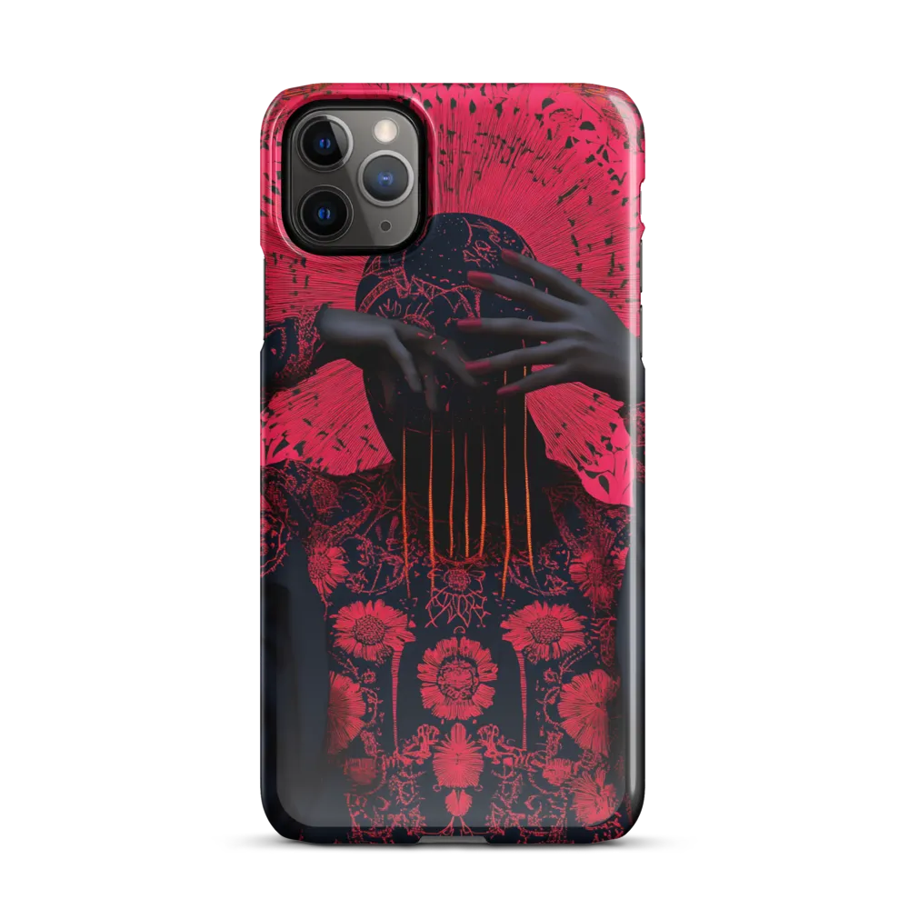 Floral Enigma | Phone Case |  11 Pro Max | Snap Case | Glossy