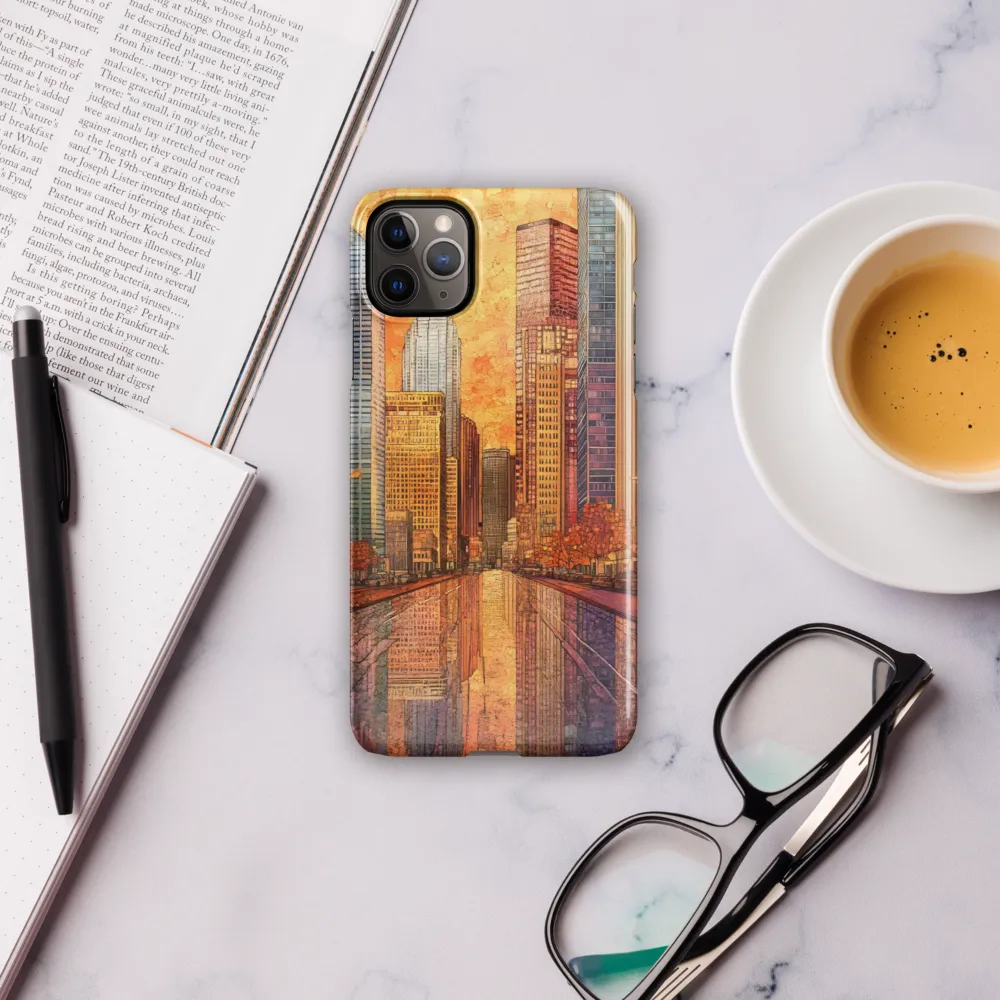 Reflections of a Vibrant City | Phone Case |  11 Pro Max | Snap Case | Glossy