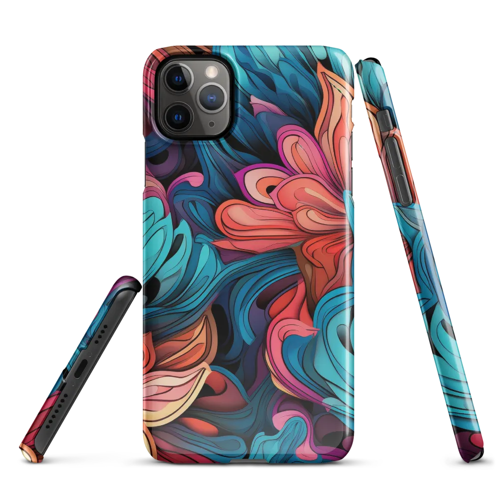 Floral Symphony | Phone Case |  11 Pro Max | Snap Case | Glossy