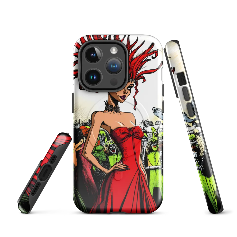 Fiery Elegance: A Fashion Statement