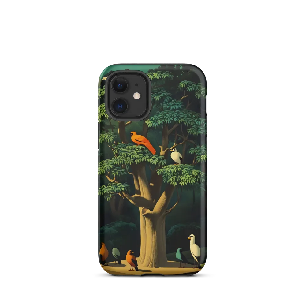 Harmony in Color: A Surreal Bird Symphony