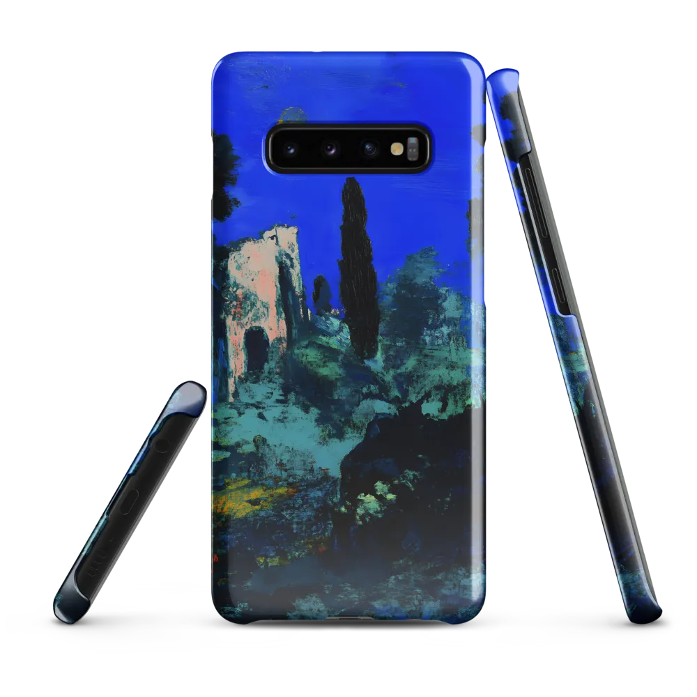 Moonlit Ruins: An Impression of Tranquility | Phone Case |  S10 Plus | Snap Case | Glossy