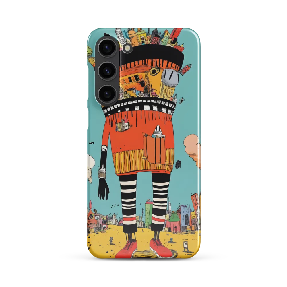 Urban Fantasia: A Whimsical Encounter | Phone Case |  S23 Plus | Snap Case | Glossy
