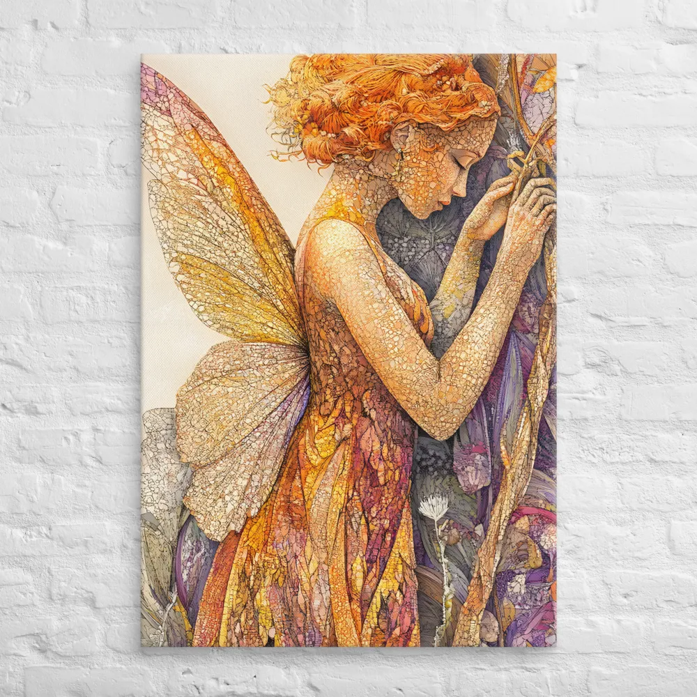 Whispers of the Frosted Meadow | Canvas | 28″×40″