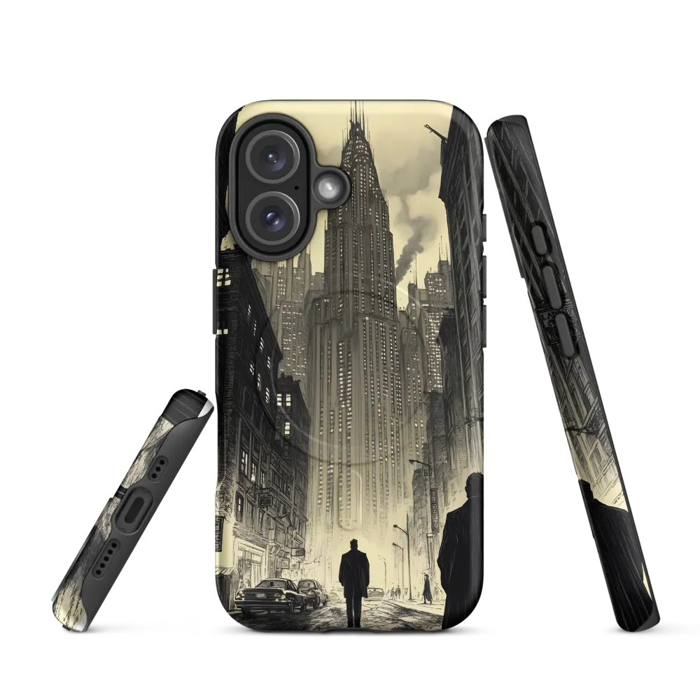 Echoes of the City | Phone Case |  16 | MagSafe® Tough Case | Matte