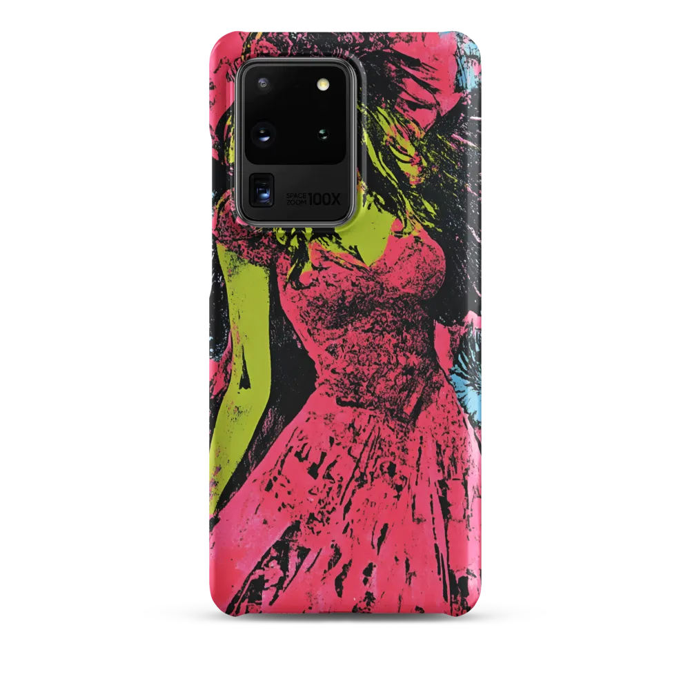Mystical Angel in Neon Dreams