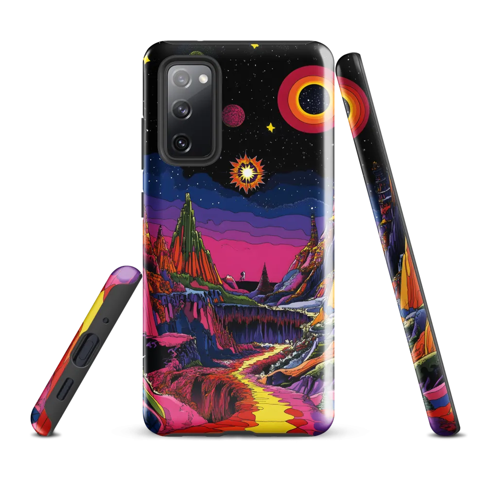 Galactic Wonders: A Journey Through an Alien Landscape