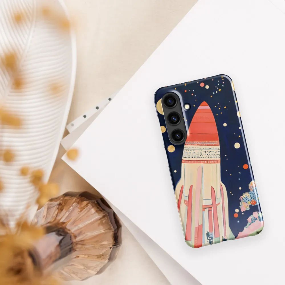 Cosmic Dreams: The Rocket's Journey