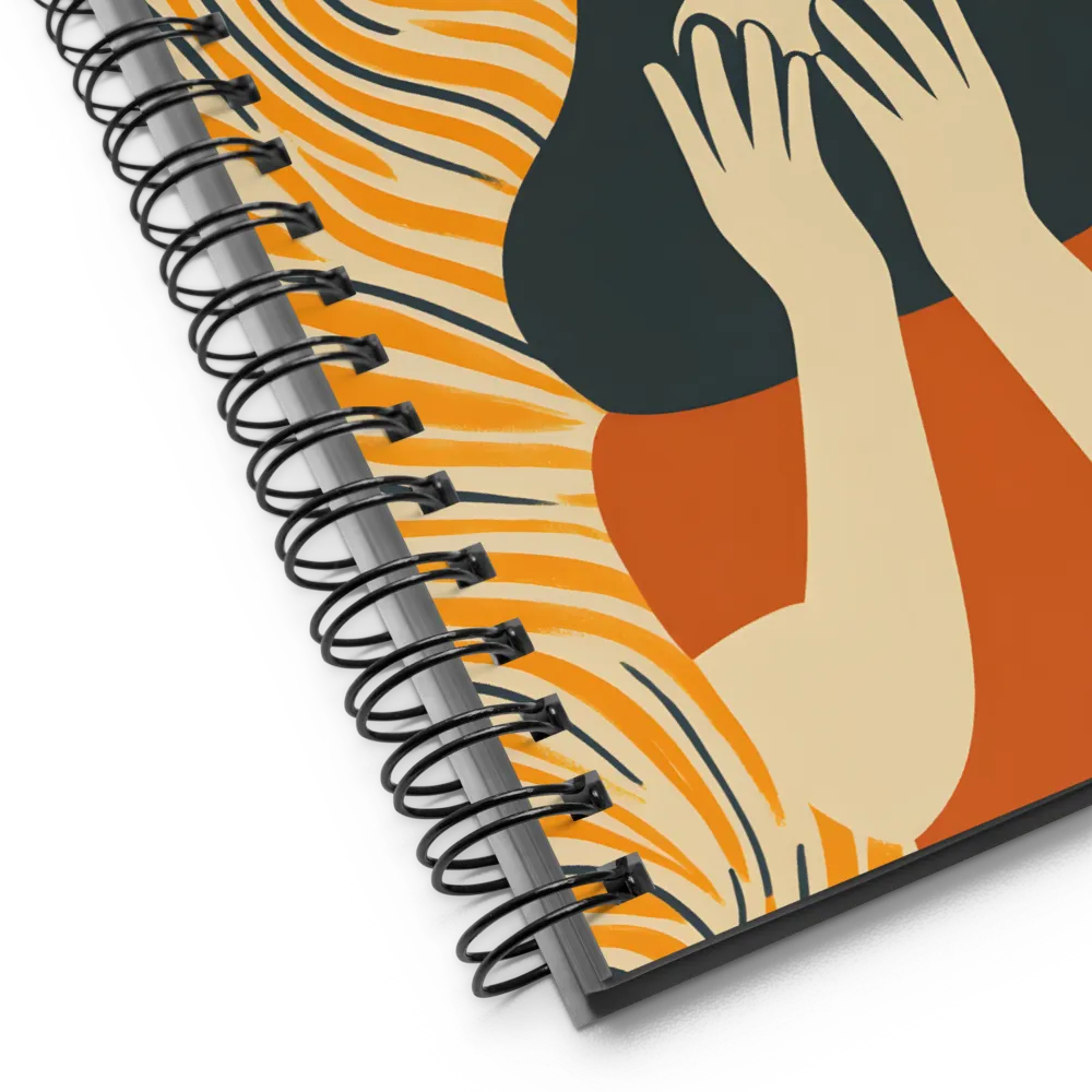 Embracing Inner Turmoil | Spiral Notebook