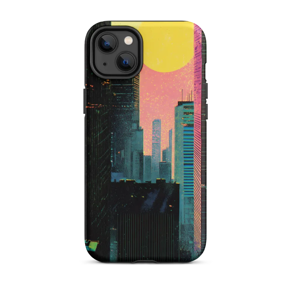 Nostalgic Urban Dreamscape | Phone Case |  14 Plus | Tough Case | Matte